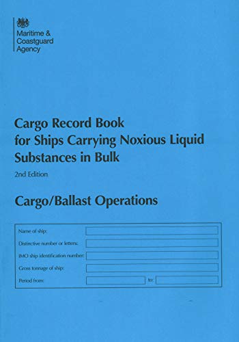 9780115528194: Cargo record book for ships carrying noxious liquid substances in bulk: cargo/ballast operations