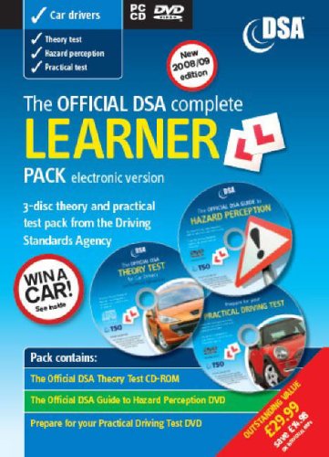 9780115529320: Valid for Tests Taken from 1 September 2008 (The Official DSA Complete Learner Driver Pack)
