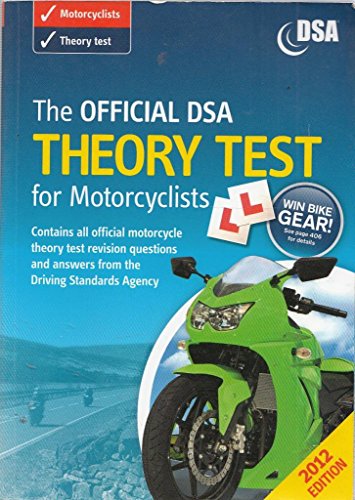 Stock image for The Official DSA Theory Test for Motorcyclists 2012 for sale by WorldofBooks