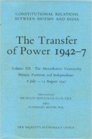 Stock image for Transfer of Power in India, 1942-47: Bengal Famine and the New Viceroyalty, June 15 1943-Aug.31 1944 v. 4 (Constitutional relations between Britain & India) for sale by Mispah books