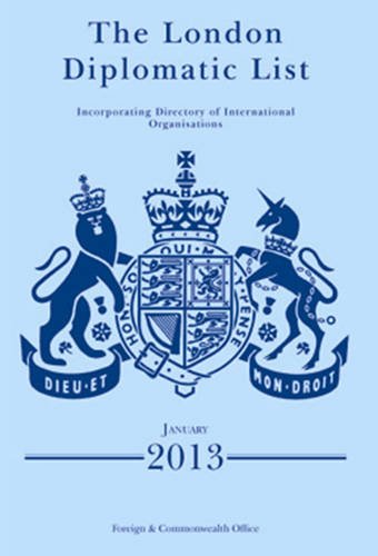 9780115917981: The London diplomatic list: [incorporating directory of international organisations]