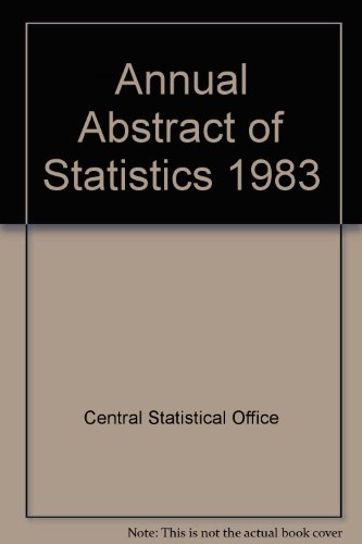 9780116200068: Annual Abstract of Statistics 1983