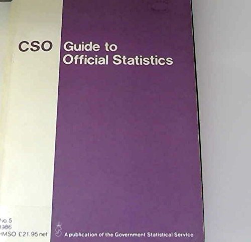 9780116202000: Guide to Official Statistics: No.5: 1986