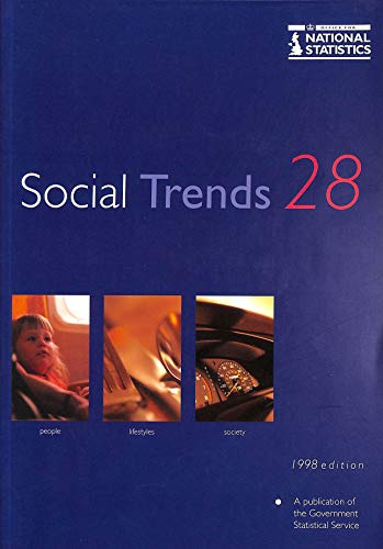 Stock image for Social Trends 28. 1998 Edition for sale by SAVERY BOOKS