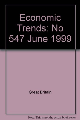 Stock image for Economic Trends: No 547 June 1999 (Economic Trends) for sale by Phatpocket Limited