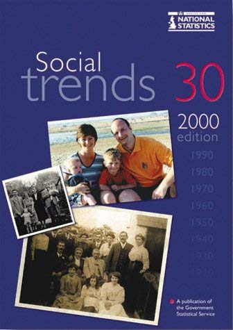 Social Trends 30: 2000 Edition (9780116212429) by Jil Matheson