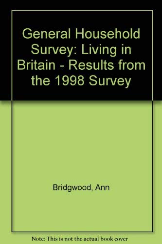 Imagen de archivo de General Household Survey No. 28 : Living in Britain a la venta por Better World Books Ltd