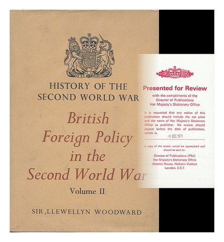 9780116300683: British Foreign Policy in the Second World War