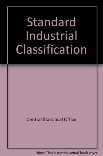 9780116307644: Standard industrial classification