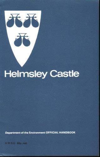 Stock image for Helmsley Castle, North Yorkshire (Ancient monuments and historic buil for sale by Hawking Books