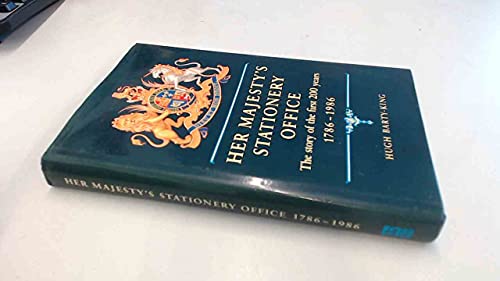 Imagen de archivo de Her Majesty's Stationery Office : The Story of the First 200 Years, 1786-1986 a la venta por Better World Books: West
