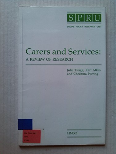 Careers and Services (9780117014947) by Twigg, Julia