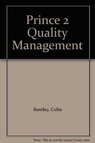 Beispielbild fr Prince 2 Quality Management zum Verkauf von Bookmonger.Ltd