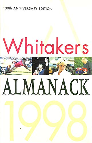 9780117021792: Whitaker's Almanack 1998