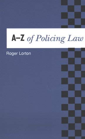 9780117022003: A-Z of policing law