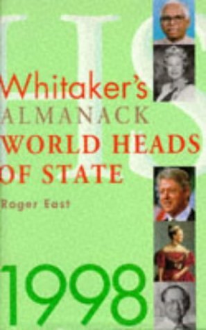 Stock image for Whitaker's Almanack World Heads of State 1998 for sale by P.C. Schmidt, Bookseller