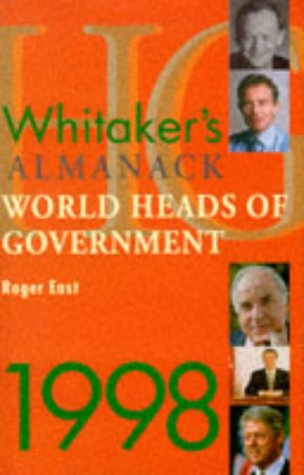 Stock image for Whitaker's Almanack World Heads of Government 1998 for sale by AwesomeBooks