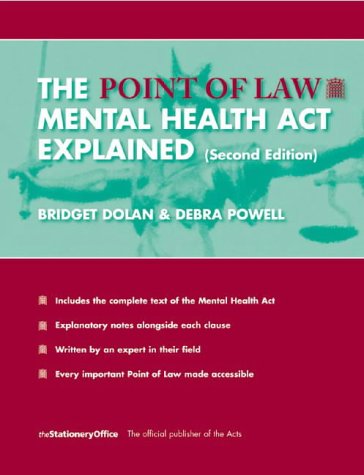 Stock image for The Mental Health Act Explained (The Point of Law) for sale by Phatpocket Limited