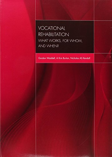 Stock image for Vocational Rehabilitation for sale by Blackwell's