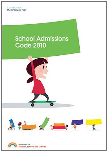 Imagen de archivo de School Admissions Code 2010 (Human Rights Files) a la venta por Phatpocket Limited