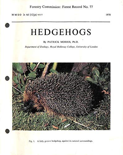 Stock image for Hedgehogs (Forest Record S.) for sale by WorldofBooks