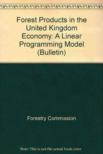 Stock image for Forest Products in the United Kingdom Economy : A Linear Programming Model for sale by Victoria Bookshop