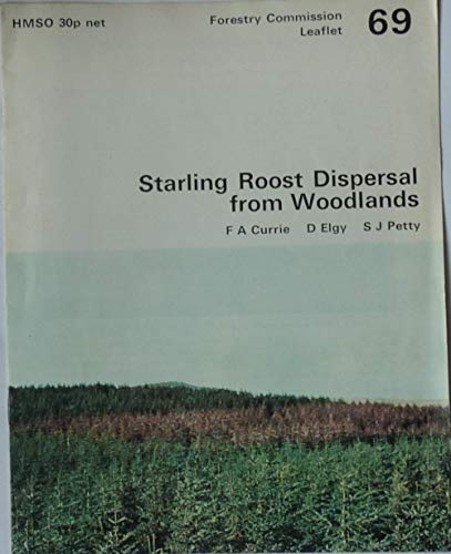 9780117102187: Starling Roost Dispersal from Woodlands