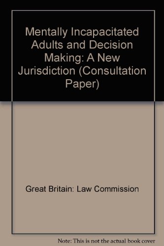 9780117302112: A New Jurisdiction (Consultation Paper)