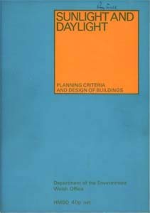9780117504004: Sunlight and daylight: planning criteria and design of buildings