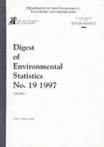 Stock image for Digest of Environmental Protection & Water Statistics for sale by Phatpocket Limited