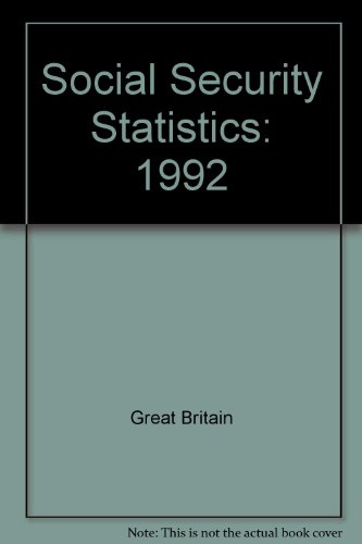 9780117619661: 1992 (Social Security Statistics)