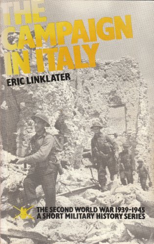 Beispielbild fr The Campaign in Italy (Second World War 1939 - 1945 Series) zum Verkauf von WorldofBooks
