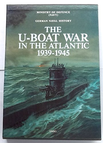 The U-Boat War in the Atlantic, 1939-1945. 2 volumes (Text volume and map volume)