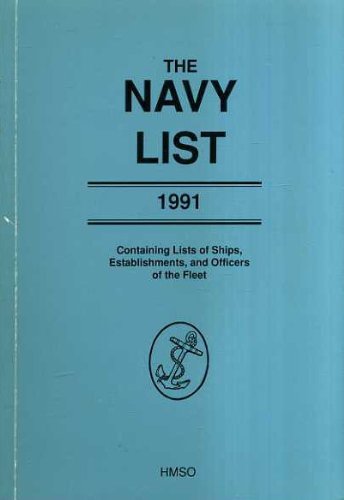 THE NAVY LIST 1991