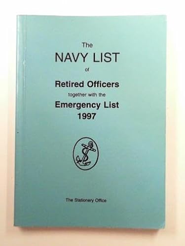 Stock image for Retired Officers Together with the Emergency List (The Navy List) for sale by pristina