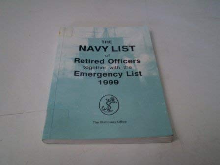 Beispielbild fr The Navy List zum Verkauf von Books Puddle