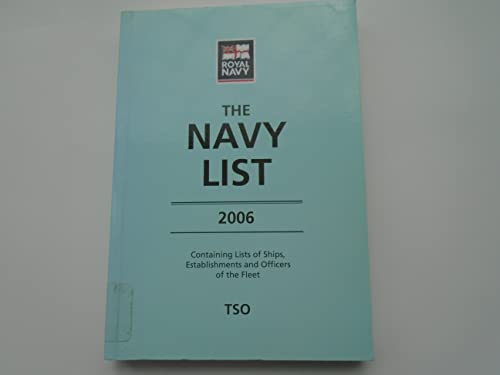 9780117730571: The Navy list 2006: corrected to 1st April 2006