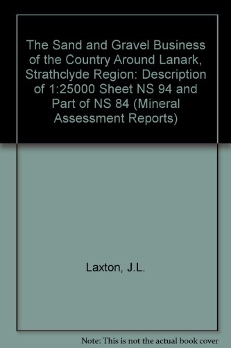 Sand and Gravel Resources 49 NS 94 LANARK, STRATHCLYDE REGION