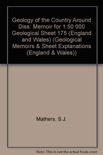 Stock image for Geology of the Country Around Diss for sale by Second Edition Books