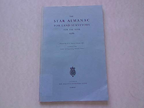 9780118869249: Star Almanac for Land Surveyors 1986