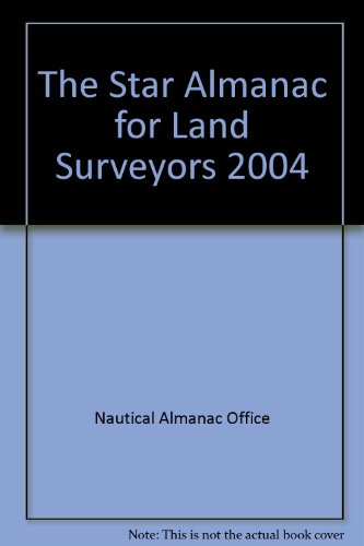 9780118873260: The Star Almanac for Land Surveyors