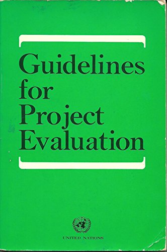 Beispielbild fr Guidelines for Project Evaluation zum Verkauf von Better World Books