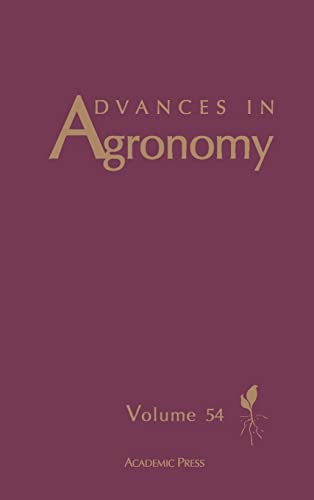 ADVANCES IN AGRONOMY (VOLUME 54)