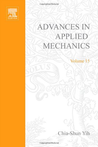 Stock image for Advances in Applied Mechanics (Volume 15) for sale by Anybook.com