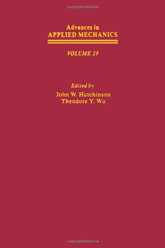 9780120020294: ADVANCES IN APPLIED MECHANICS VOLUME 29, Volume 29