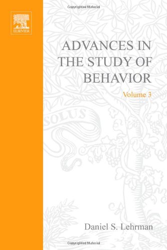 Advances in the Study of Behavior, Volume 3