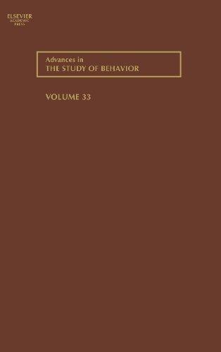 Imagen de archivo de Advances in the Study of Behavior, Volume 33 a la venta por Zubal-Books, Since 1961