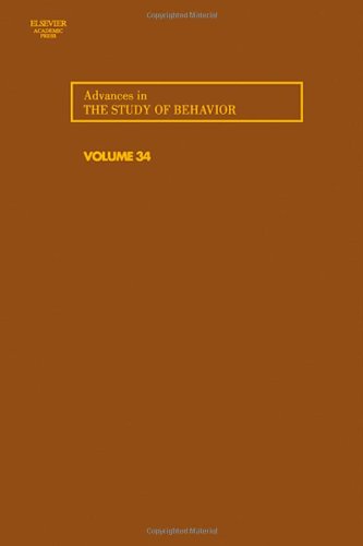 Imagen de archivo de Advances in the Study of Behavior, Vol. 34 a la venta por Books Puddle