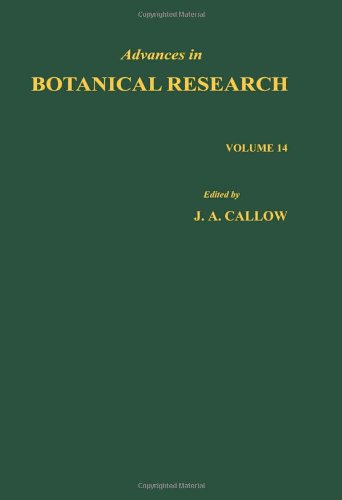 Stock image for Advances in Botanical Research, Vol. 14 for sale by Haaswurth Books