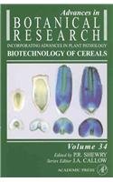 Imagen de archivo de Biotechnology of Cereals, Volume 34 (Advances in Botanical Research) a la venta por Mispah books
